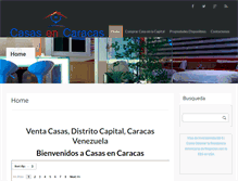 Tablet Screenshot of casasencaracas.net